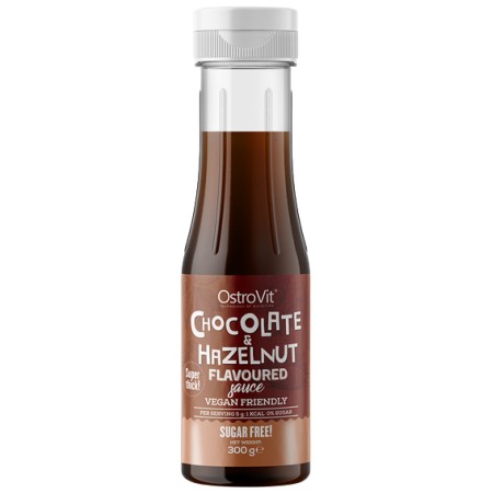 Chocolate & Hazelnut Flavored Sauce | Vegan Friendly - Zero Calorie